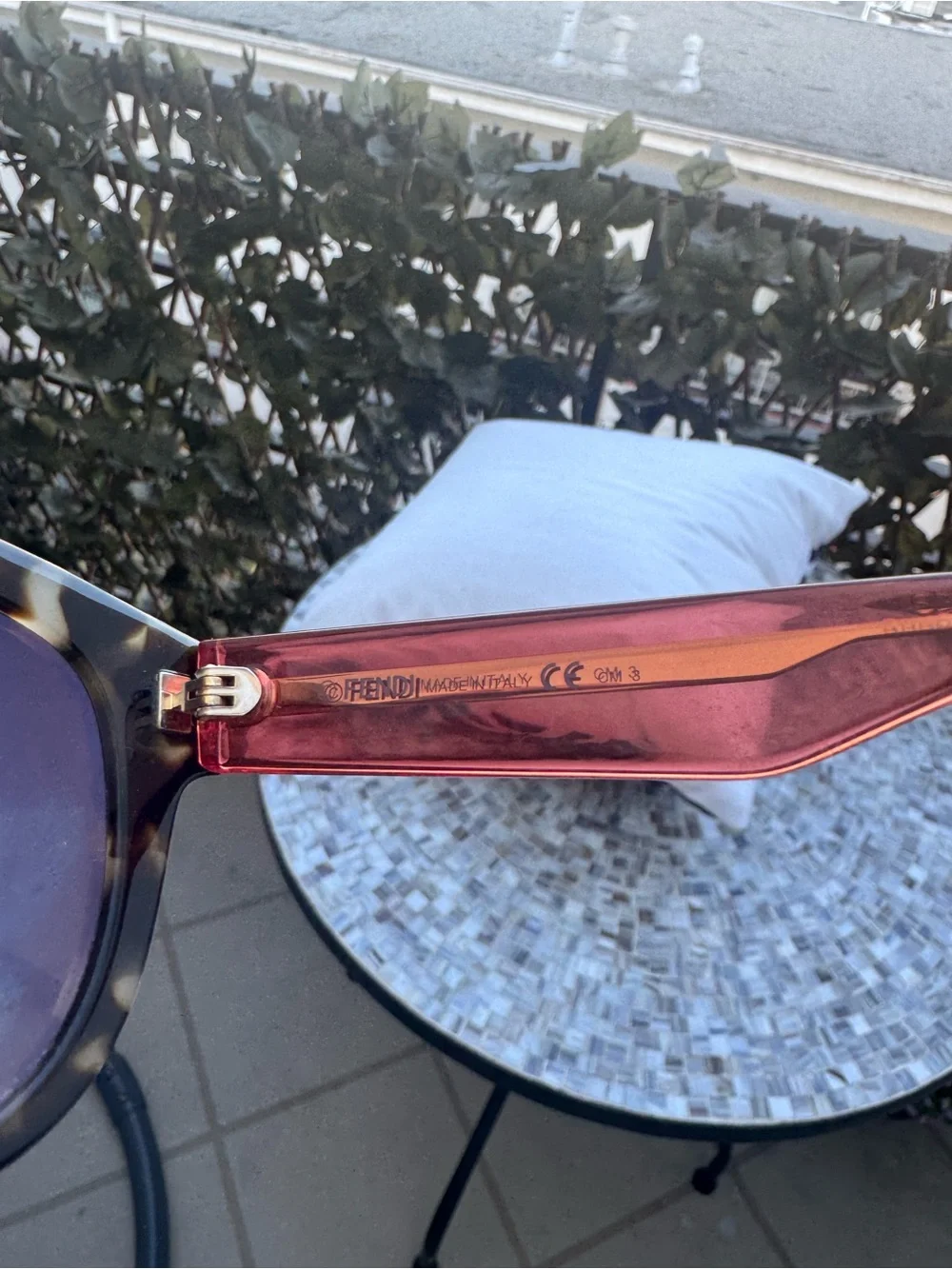 Fendi Tortoiseshell Sunglasses